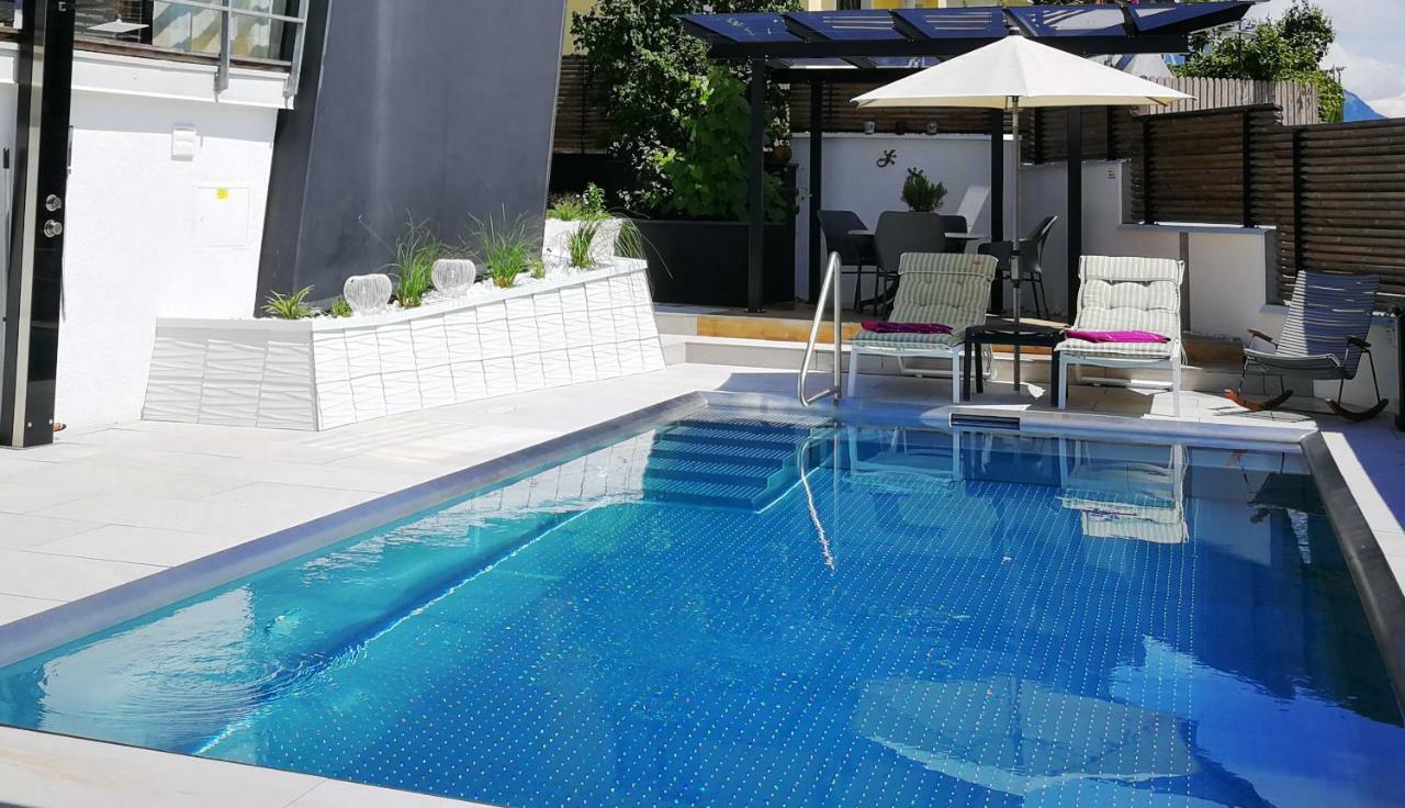 "Sunnseit" Appartement Soll Luaran gambar